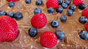 Chocolate Strawberry Blueberry Pie Recipe - Powered by Shutterstock - Get 15% off with code: PIKWIZARD15