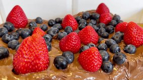 Chocolate Strawberry Blueberry Pie Recipe - Powered by Shutterstock - Get 15% off with code: PIKWIZARD15