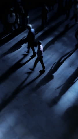 Silent Shadows in the Night Urban Movement captures the essence of nighttime city life