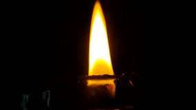 Burning candle light in the dark.  - Powered by Shutterstock - Get 15% off with code: PIKWIZARD15