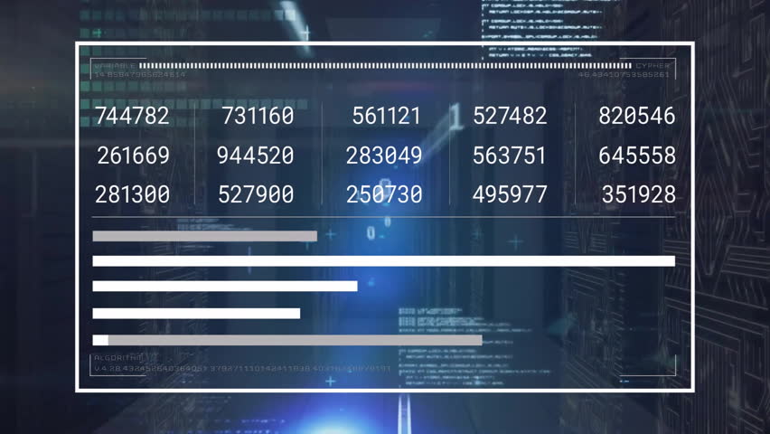 Animation of digital data processing over computer servers. Global connections, computing and data processing concept digitally generated video. - Powered by Shutterstock - Get 15% off with code: PIKWIZARD15