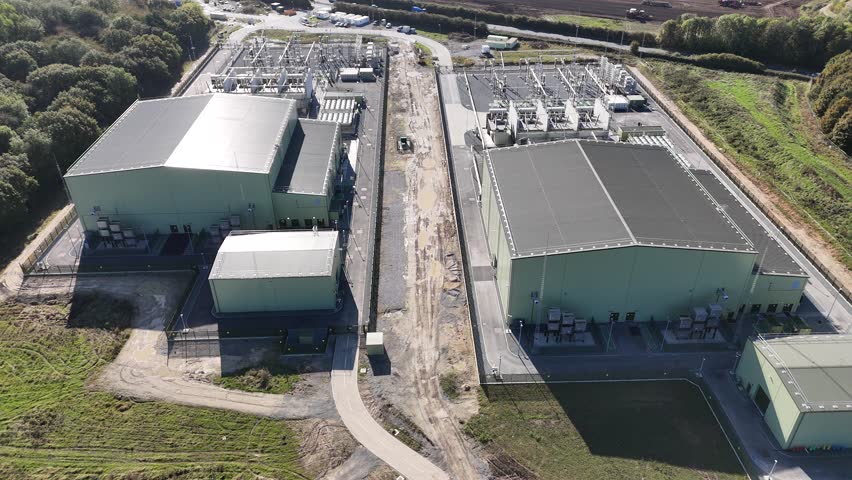Dogger Bank Wind Farm converter station, Creyke Beck substation East Yorkshire