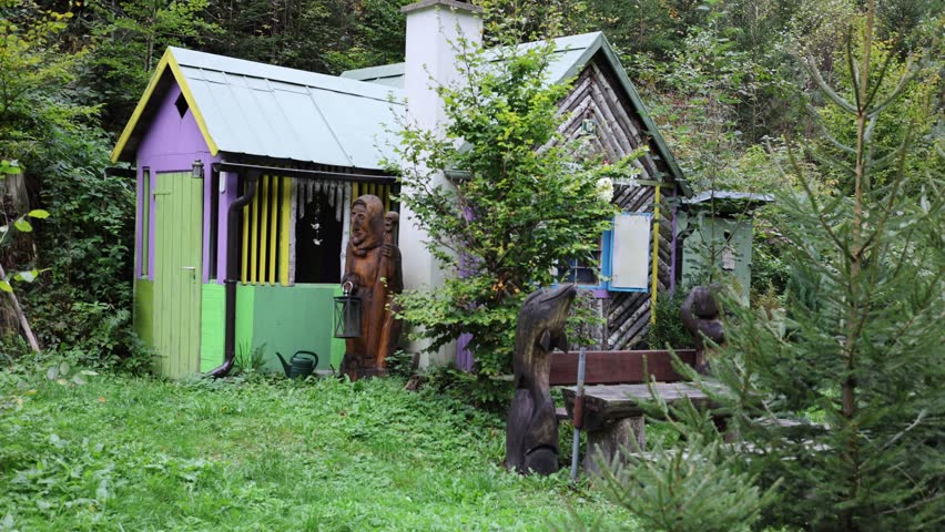 old house in the village