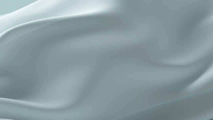 Abstract tenderness blue turquoise silk background luxury wave cloth satin color fabric. Soft liquid wave splash, wavy fluid backdrop texture. Fluttering material. 3D animation motion design wallpaper