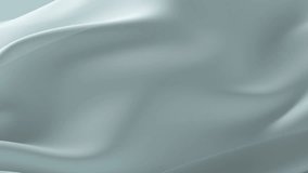 Abstract tenderness blue turquoise silk background luxury wave cloth satin color fabric. Soft liquid wave splash, wavy fluid backdrop texture. Fluttering material. 3D animation motion design wallpaper - Powered by Shutterstock - Get 15% off with code: PIKWIZARD15