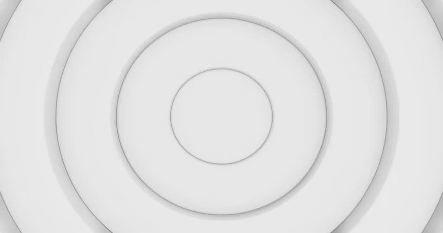 A seamless loop animation featuring an abstract pattern of white circles, creating a visually appealing and dynamic effect suitable for various creative projects