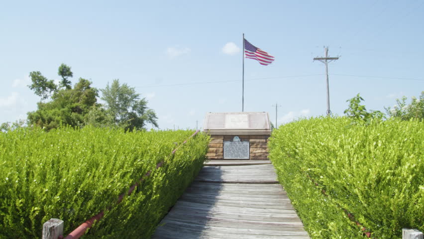 Capture of Island no 10 historical marker, Tennessee, US.