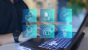 E-learning online education training webinar on internet for personal development and professional qualifications. Digital courses to develop new skills. - Powered by Shutterstock - Get 15% off with code: PIKWIZARD15