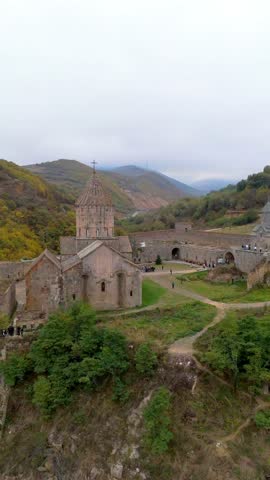 Tatev Monastery Complex,Taken with a drone