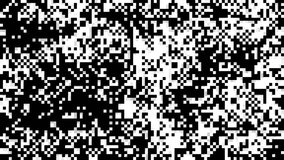Abstract pixel retro 8bit noise static, square black and white animated retro video game pixelated background, seamless looped vj pattern overlay texture - Powered by Shutterstock - Get 15% off with code: PIKWIZARD15