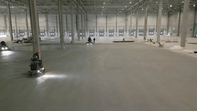 Professional Industrial Floor Polishing Services Specifically for Warehouse Spaces. Clip - Powered by Shutterstock - Get 15% off with code: PIKWIZARD15