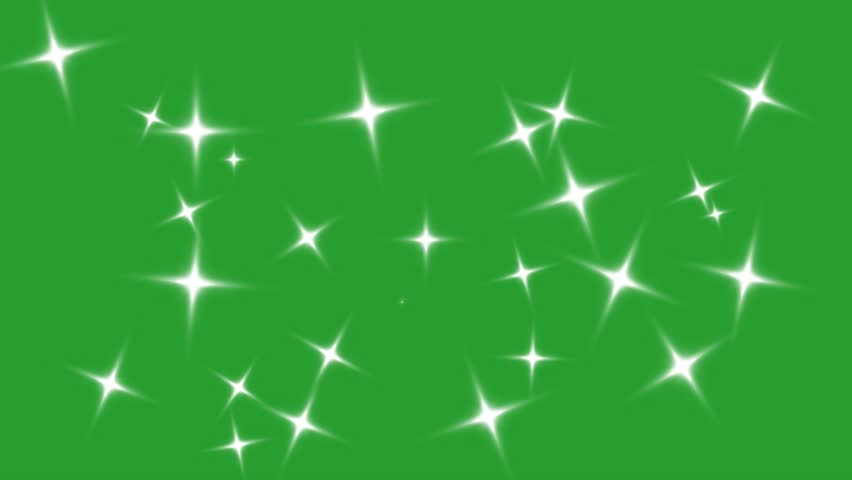 White shining light dust from twinkling stars. Bokeh light effect background. Bright stars sparkle. 3D light effect. Animated green screen glitter, 3D chroma key animation. - Powered by Shutterstock - Get 15% off with code: PIKWIZARD15