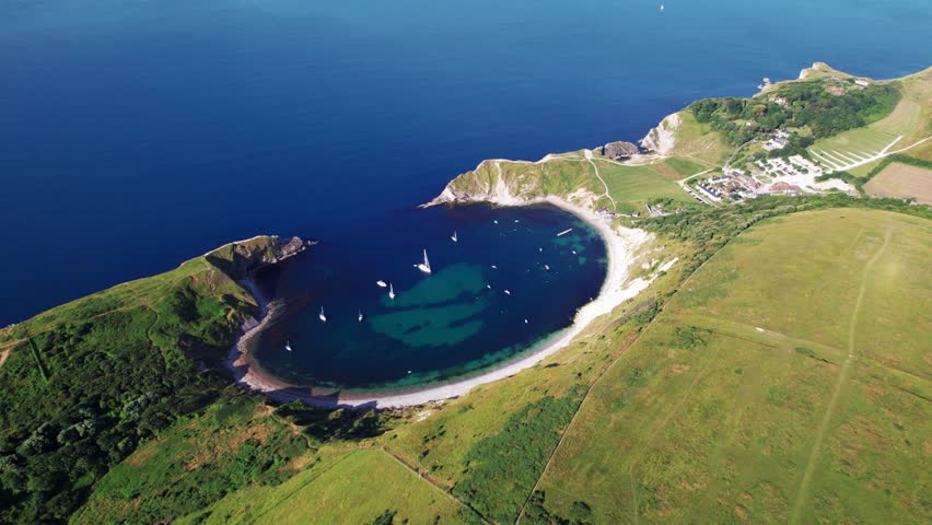 Formed by the combined forces of the sea and a river swollen by melting ice at the end of the last Ice Age. Lulworth Cove is world famous for its unique geology and landforms.