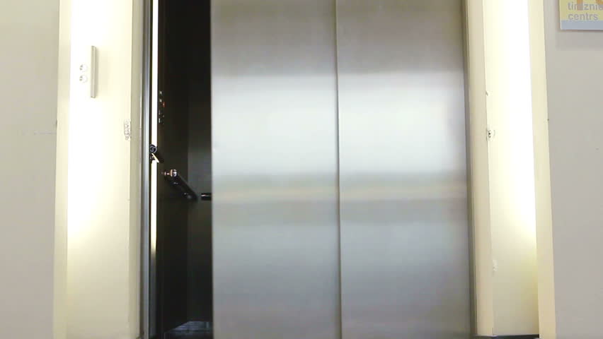 Empty elevator