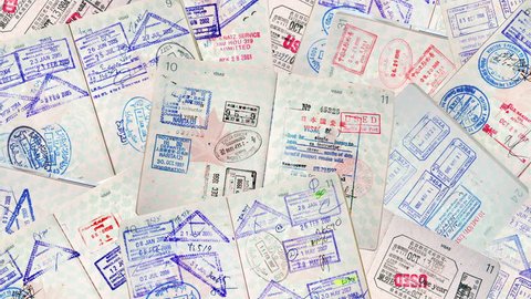 Passport International Travel Stamps