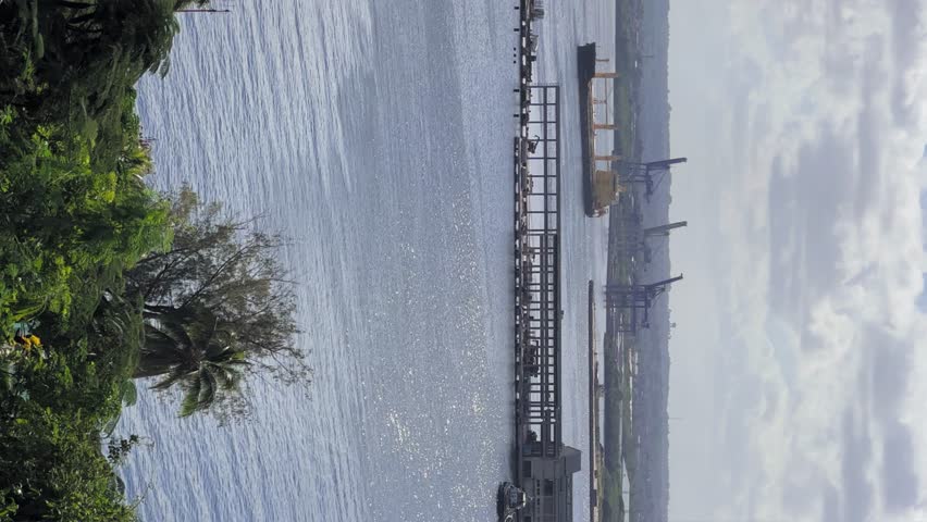 The famous building of the National Capitol. HAVANA - DECEMBER 20, 2023: The Old City of Havana with the Capitol in the distance. Wide view of El Capitolio from the observation deck