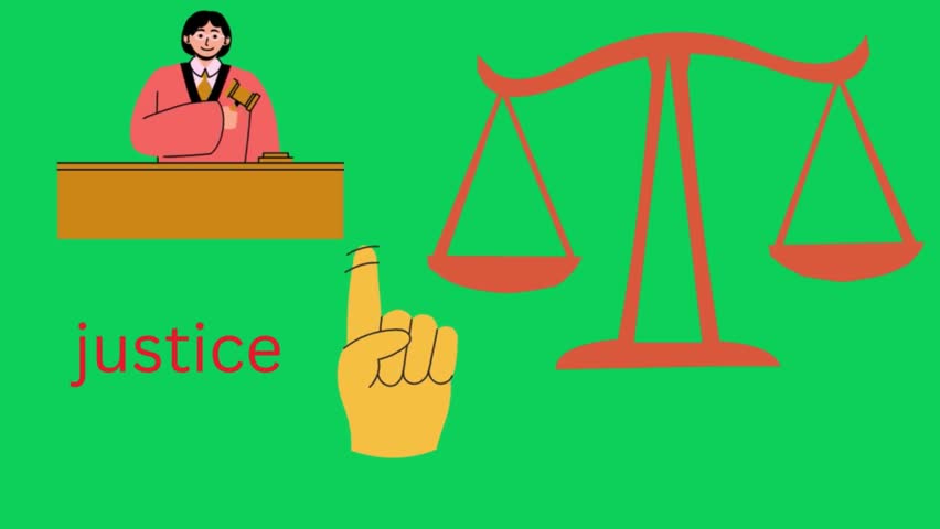 justice and law for all,an animation video
