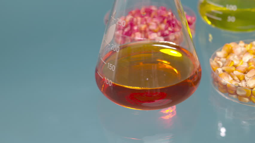 Biofuel with Plants industry lab researching for bio-aviation fuel (BAF) to be a sustainable aviation fuel (SAF) - Powered by Shutterstock - Get 15% off with code: PIKWIZARD15