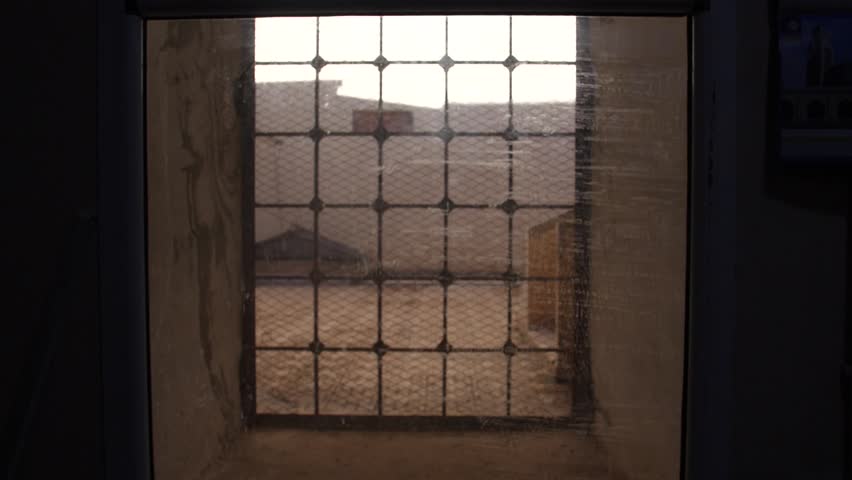 The footage opens with a serene view of a library, featuring towering bookshelves filled with rows of old and new books. 