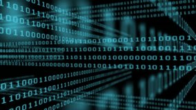 Animation of numeric data processing on screen over binary coding. Digital interface, connection, data, processing and communication, digitally generated video. - Powered by Shutterstock - Get 15% off with code: PIKWIZARD15