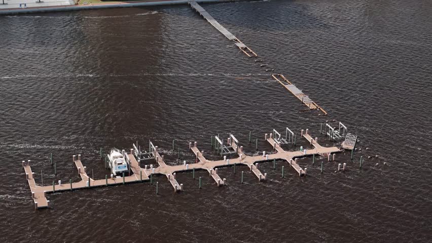 Hurrican Milton damage done to Daytona Beach Florida 2024