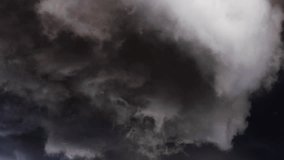 Swirling storm clouds overhead signal the imminent arrival of dangerous weather, creating an intense and foreboding atmosphere. - Powered by Shutterstock - Get 15% off with code: PIKWIZARD15