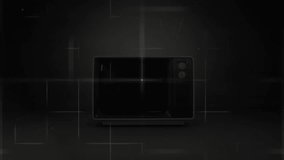 Animation of clock ticking over data processing on black background. Time, business, workflow and productivity concept digitally generated video. - Powered by Shutterstock - Get 15% off with code: PIKWIZARD15