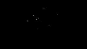 Twinkling stars on black background. Glowing stars sparkle glitter. cartoon white sparkles in doodle style. Stars twinkling. Concept of magic, luxury, something wonderful and exceptional. - Powered by Shutterstock - Get 15% off with code: PIKWIZARD15