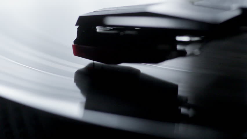 Record Player close up