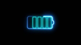 Electric Charging Indicating the Progress of the Charging icon animation. battery indicator icon showing charge concept. - Powered by Shutterstock - Get 15% off with code: PIKWIZARD15