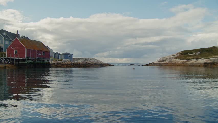 Cinematic View Of The Picturesque Village Of Peggy