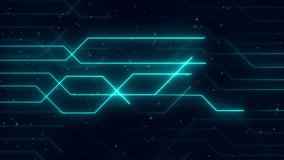 Digital Data moving on Circuit Board and CPU loop backgrounds. Computer Processing and organizing data. - Powered by Shutterstock - Get 15% off with code: PIKWIZARD15