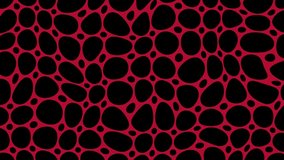 Animated black polka dot pattern pink background - Powered by Shutterstock - Get 15% off with code: PIKWIZARD15