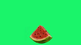 Watermelon animated video green background 4k - Powered by Shutterstock - Get 15% off with code: PIKWIZARD15