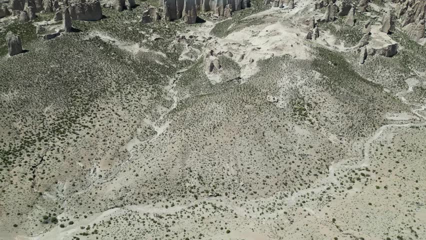 Rock formations near by Ciudad de Roma at Sud Lipez, Bolivia