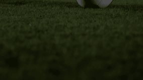 Animation of financial data processing over african american male football player. Finances, sports and digital interface concept digitally generated video. - Powered by Shutterstock - Get 15% off with code: PIKWIZARD15