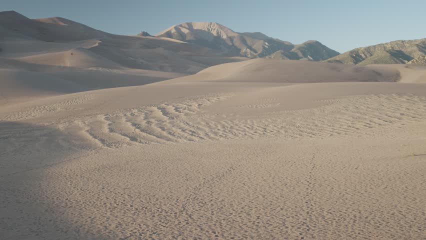 Great Sand Dunes National Park and Preserve is in southern Colorado USA. It’s known for huge dunes