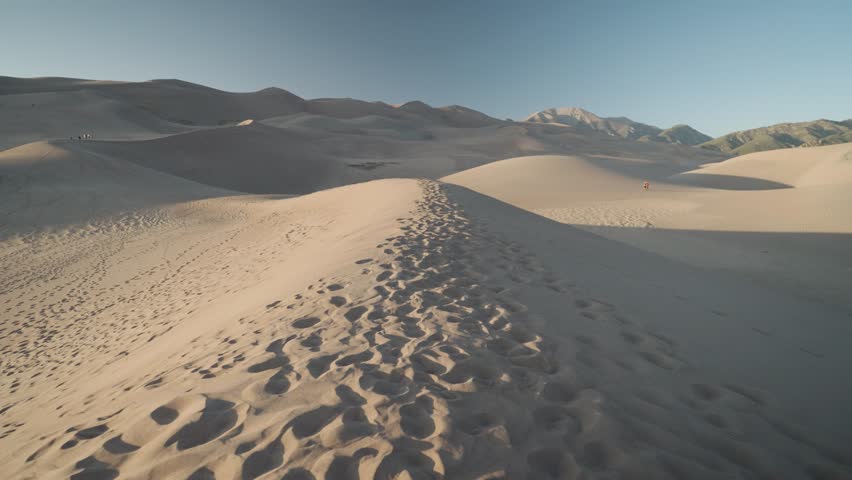 Great Sand Dunes National Park and Preserve is in southern Colorado USA. It’s known for huge dunes