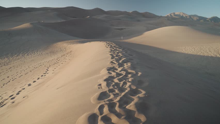 Great Sand Dunes National Park and Preserve is in southern Colorado USA. It’s known for huge dunes