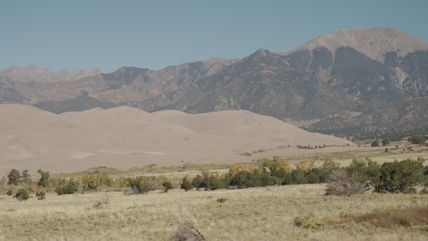 Great Sand Dunes National Park and Preserve is in southern Colorado USA. It’s known for huge dunes