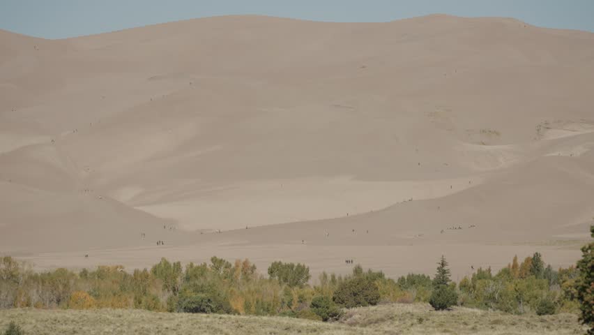 Great Sand Dunes National Park and Preserve is in southern Colorado USA. It’s known for huge dunes