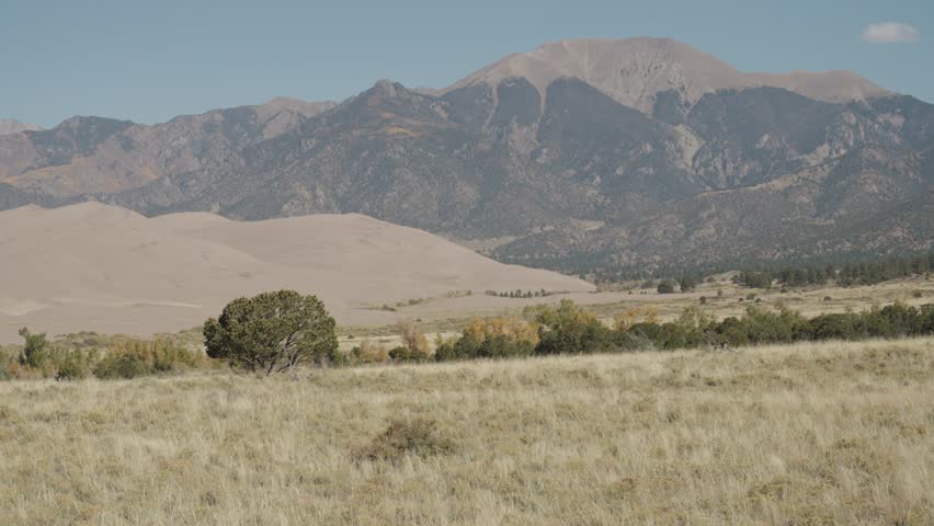 Great Sand Dunes National Park and Preserve is in southern Colorado USA. It’s known for huge dunes