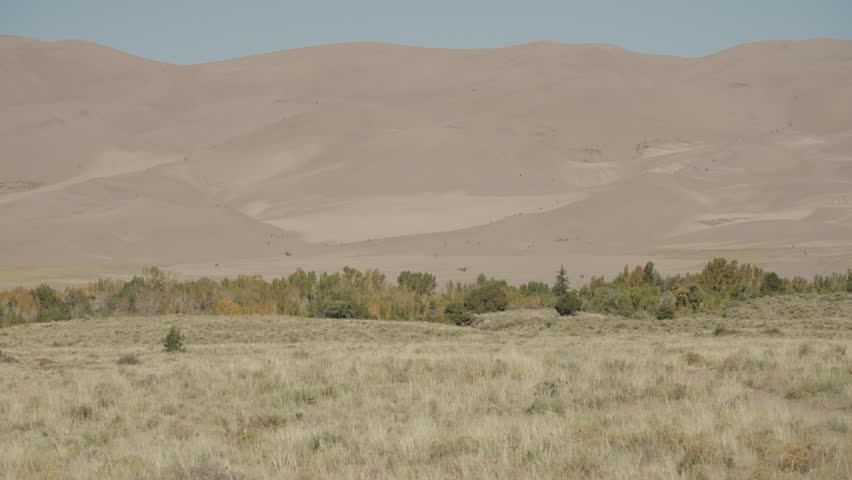 Great Sand Dunes National Park and Preserve is in southern Colorado USA. It’s known for huge dunes