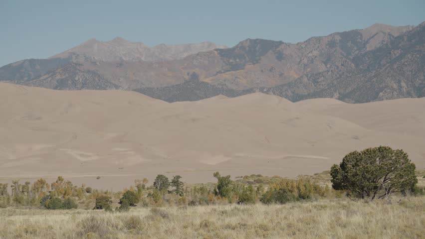 Great Sand Dunes National Park and Preserve is in southern Colorado USA. It’s known for huge dunes