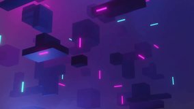 Animation of data processing over purple shapes. Global technology and digital interface concept, digitally generated video. - Powered by Shutterstock - Get 15% off with code: PIKWIZARD15