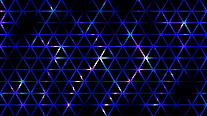 Abstract geometric triangle pattern motion graphics background. video footage. 4k