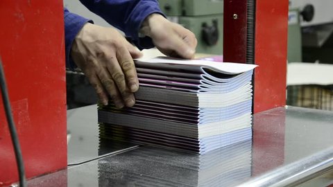 automatic machine magazine newspaper, offset and web printed products, magazine, newspaper, brochure, book packaging.