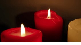 Feliz Navidad text over burning candles in festive animation. Christmas, holiday, celebration, festive season, warm, glow - Powered by Shutterstock - Get 15% off with code: PIKWIZARD15