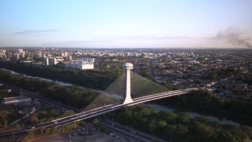 Aerial image of Teresina, Piauí in its urban part