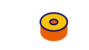 Looping animation of adhesive tape Commonly used for creating sharp paint lines, labeling, and bundling, easy to tear adhesive tape made from thin paper - Powered by Shutterstock - Get 15% off with code: PIKWIZARD15